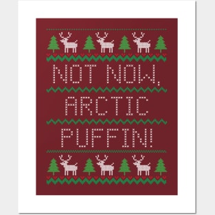 Arctic Puffin Sweater Posters and Art